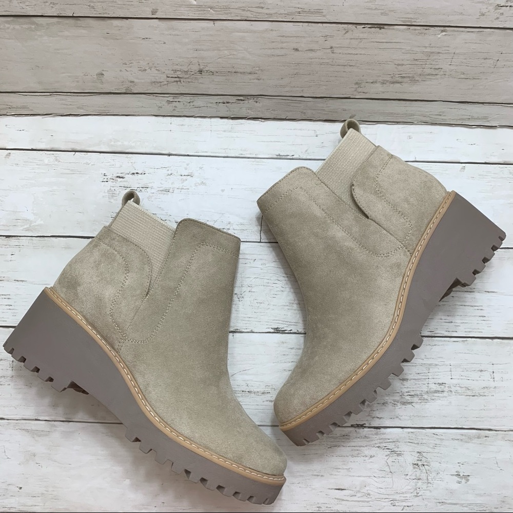 Dolce Vita Huey Lug Sole Leather Bootie